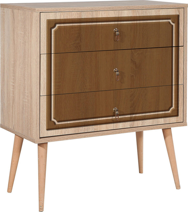 Brokind Kommode 90 cm - Brun