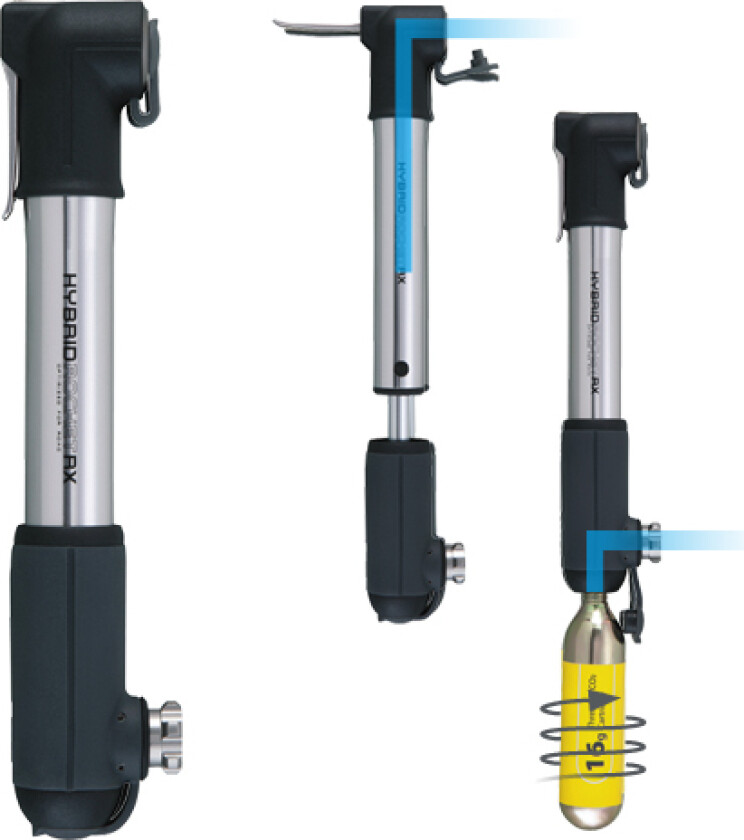 Bilde av HybridRocket RX pumpe og co2 pumpe