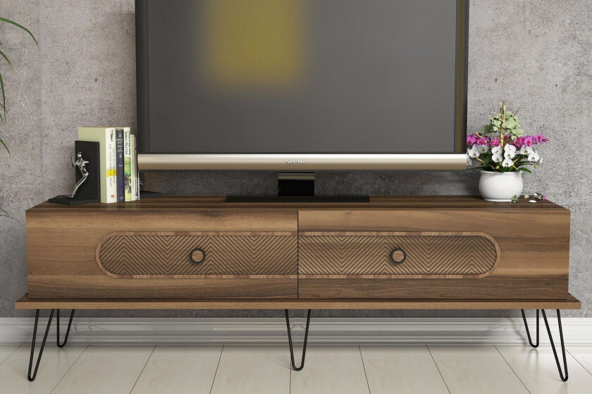 Hovdane TV-benk 145 cm - Brun