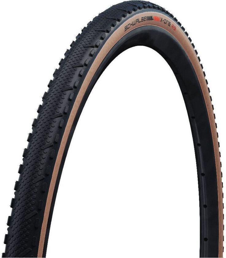 X-ONE RS 700x33C Super Race Addix Dekk med Brune Sider