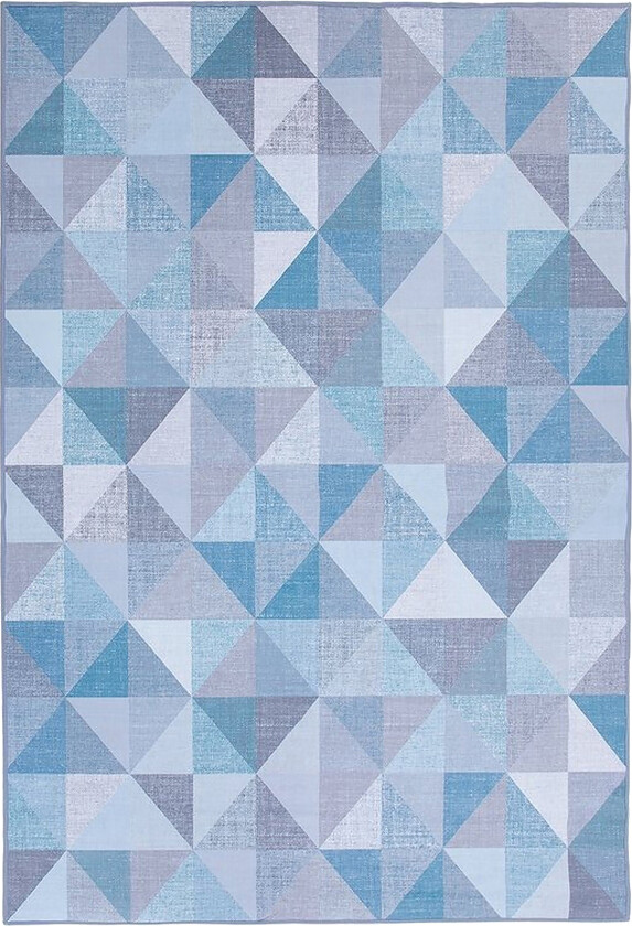 Kartepe Matte 160x230 cm - Blå