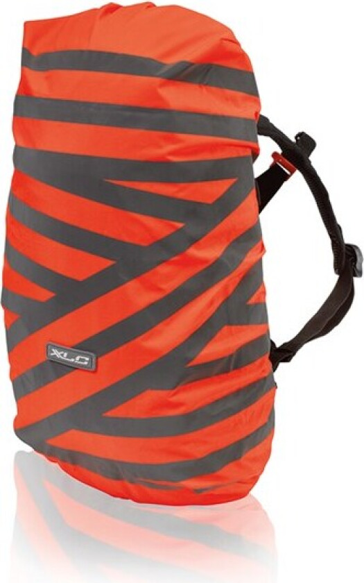 ryggsekk Regntrekk Oransje g sølv