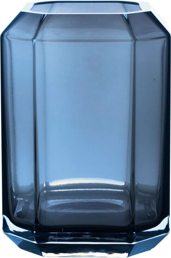 Jewel vase blå