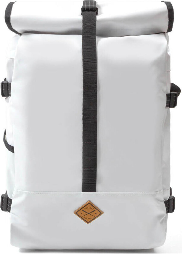 Rolltop Ryggsekk, 40 Liter, Hvit