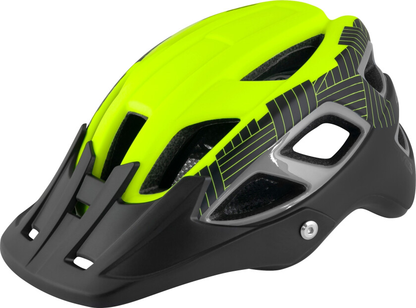 Aves MTB Hjelm Sort/Gul