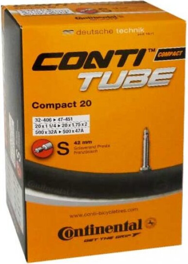 20"Slange 32/47-406/451 Med 42mm Presta Ventil