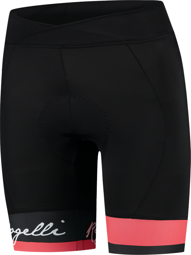 Select Sykkelshorts Dame - Sort/Coral