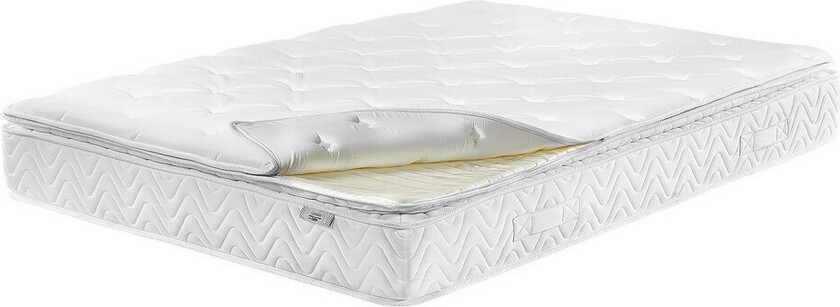 Luxusa Skummadrass 160x200 cm med Avtagbart trekk - Beige