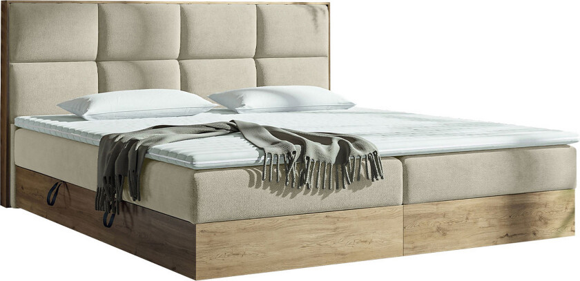 Oppbevaringsseng EUPHORIA 160x200 - Beige
