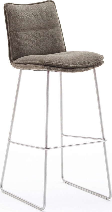 Sveen Barstol 45 cm - Brun/Sølv