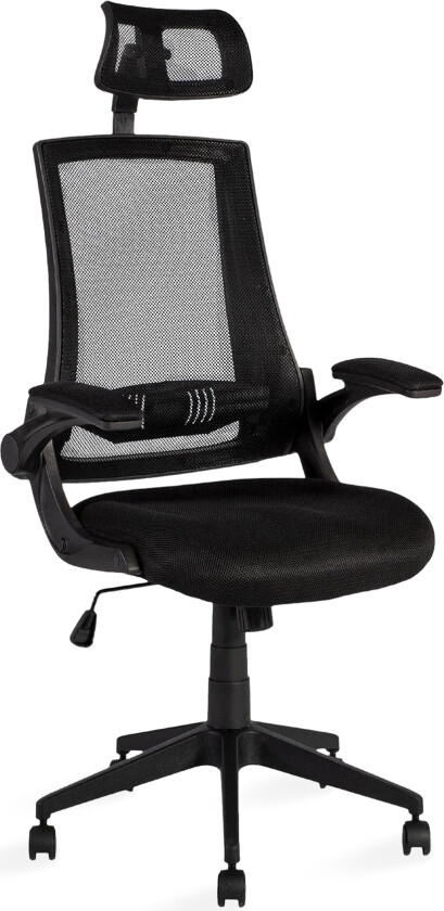 Kontorstol NOVARA 66x705xH1175-1275cm svart - Svart