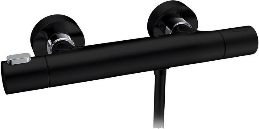 Brusa Blandebatteri Dusj - Mattsvart