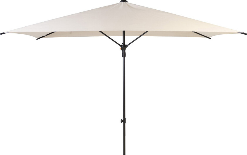 Parasoll BALCONY 2x3m svart / beige -