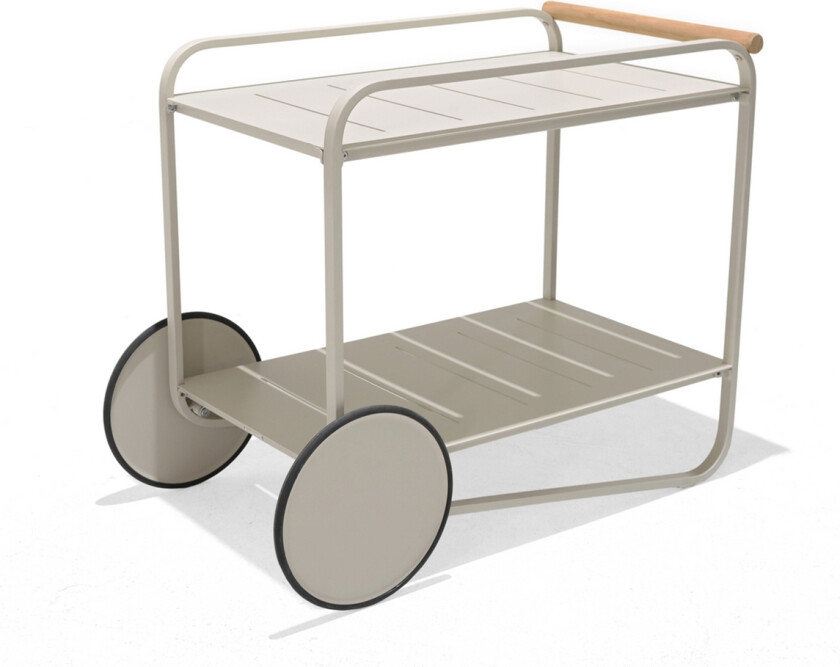 Portals Rullebord 92 cm - Hvit/Tre