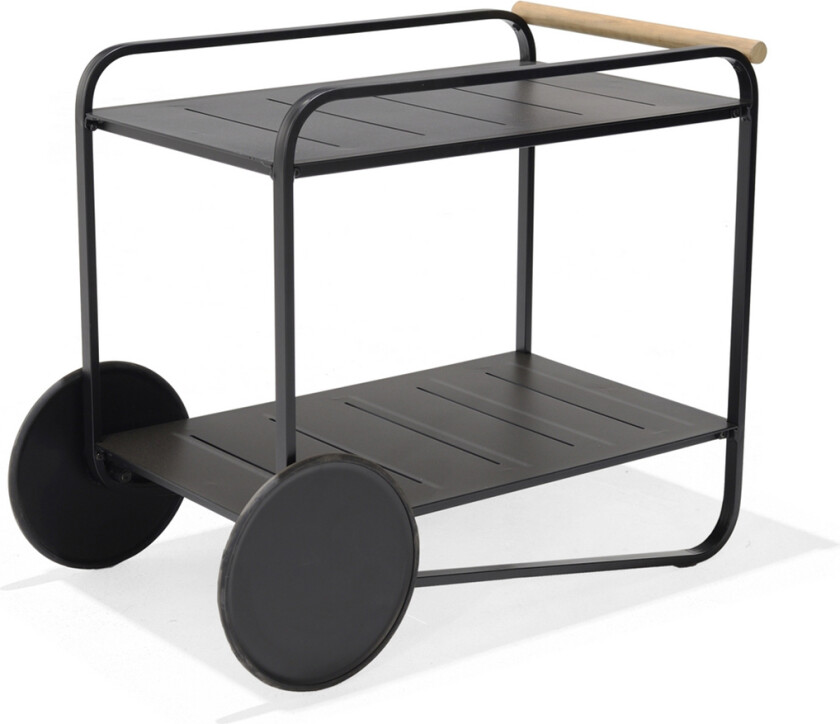 Portals Rullebord 92 cm - Svart/Tre