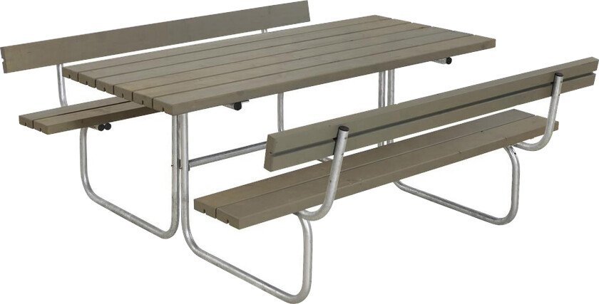 Classic bord- og benkesett med 2 ryggstøtter B: 177 L: 177 H -