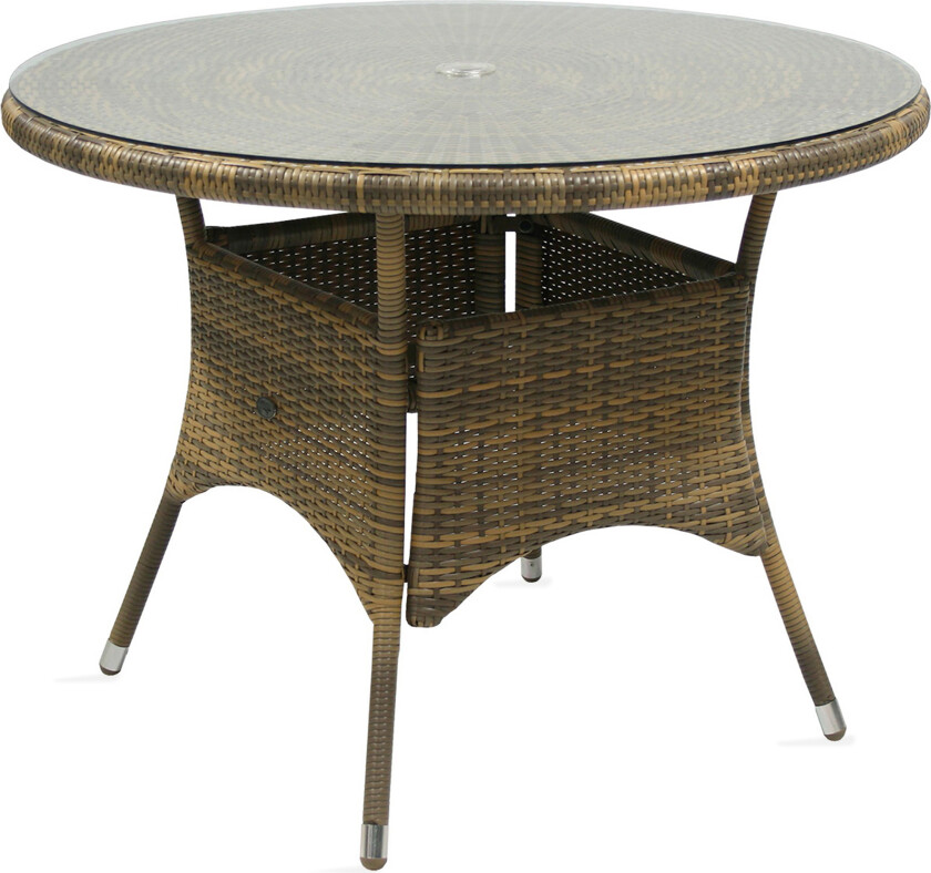 Bord WICKER D100xH71cm cappuccino -