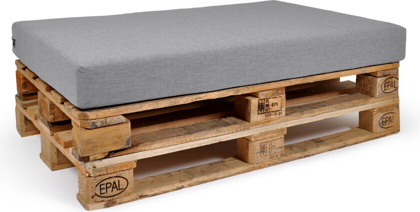 Royal Palle Sittepute 120x80 cm Vannavstøtende Lysegrå - Fritab