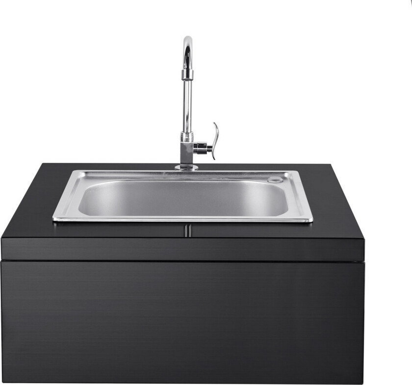 Bilde av Nordic Line Black Integrerbar Vaskmodul Svart - MyOutdoorKitchen