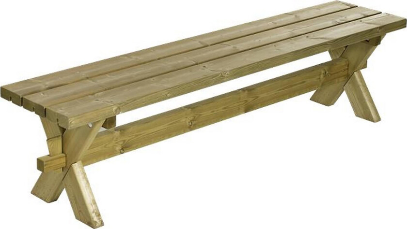 Plankebenk Nostalgi 177x38x44 cm -