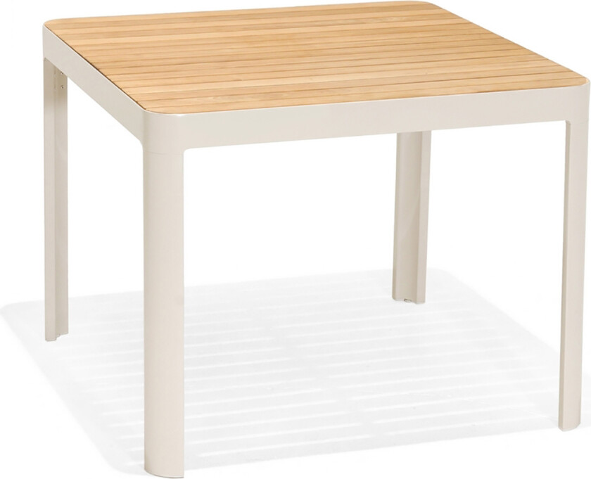 Portals Spisebord 95 cm - Hvit/Tre