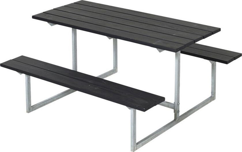 Bilde av Basic bord- og benkesett til barn - Svart