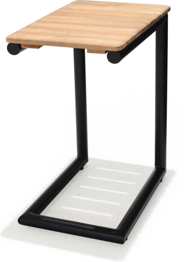 Portals Sidebord 47 cm - Svart/Tre