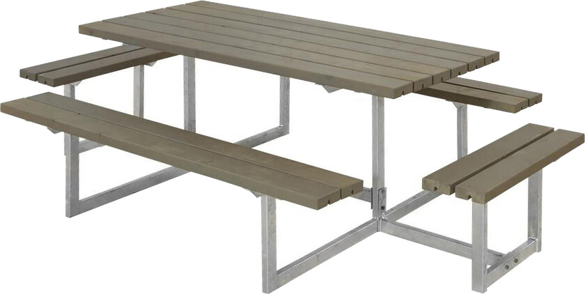 Bilde av Basic bord- og benkesett komplett med 2 påbygginger -