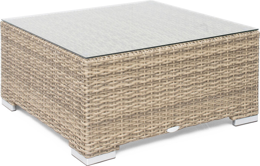 Valencia Loungebord 80x80 cm - Brun