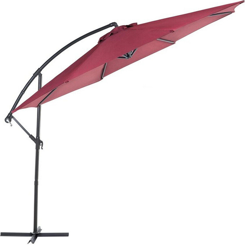 Ravenna Parasoll 240 cm - Rød