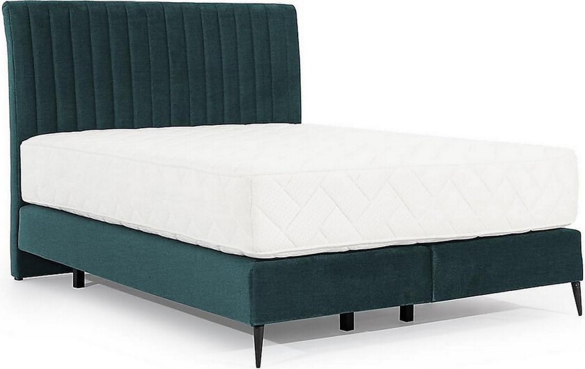 Katsuo Sengepakke Rammeseng 160x200 cm - Mørkeblå