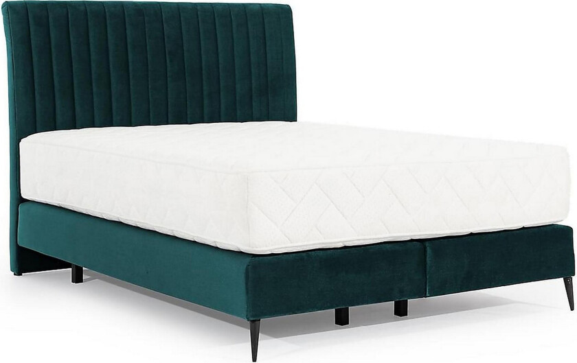 Katsuo Sengepakke Rammeseng 140x200 cm - Turkis