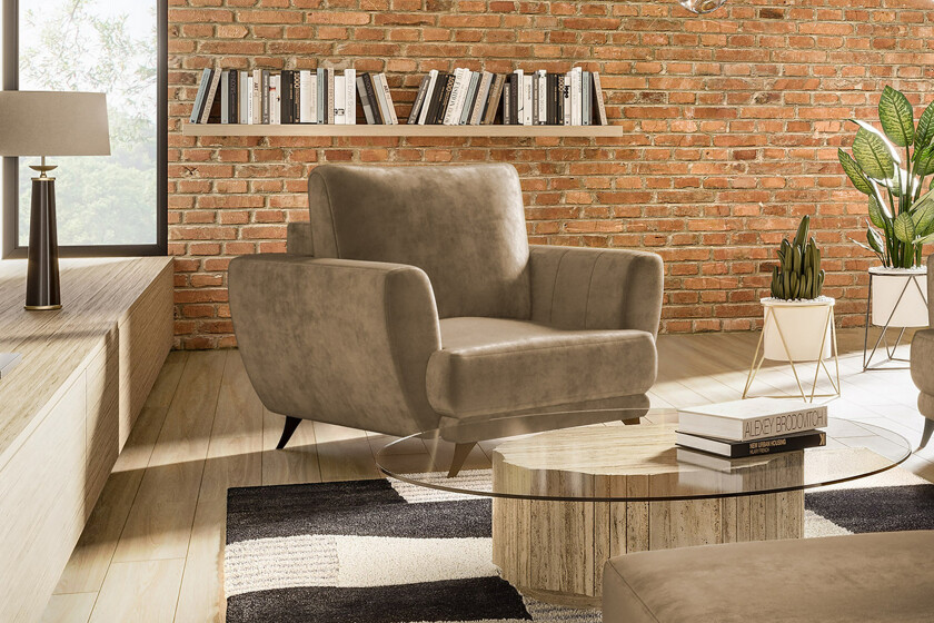 Megis Lenestol - Beige