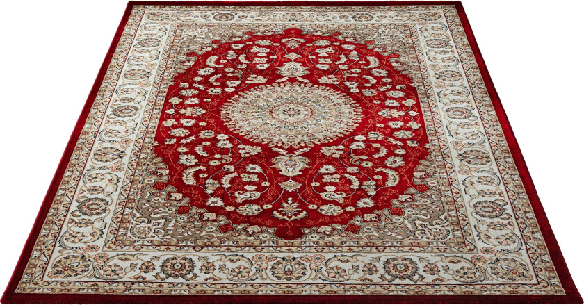 Dubai Medallion Wiltonmatte 80x200 cm - Rød