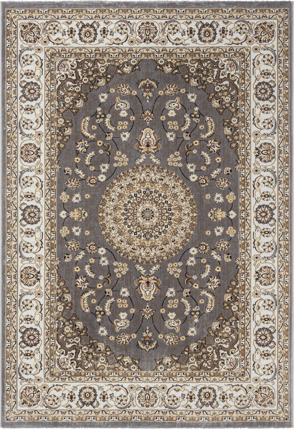 Dubai Medallion Wiltonmatte 200x290 cm - Grå