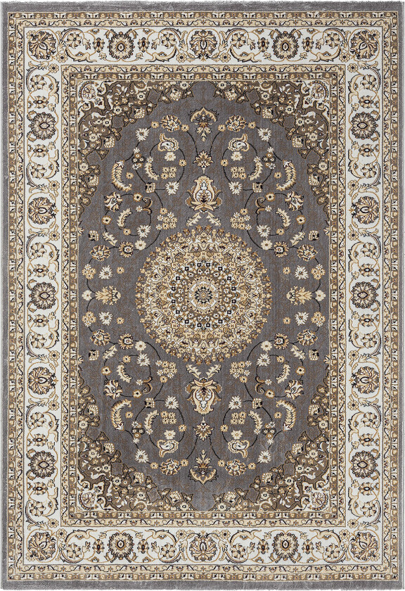 Dubai Medallion Wiltonmatte 80x200 cm - Grå