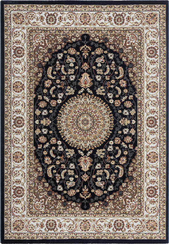 Dubai Medallion Wiltonmatte 240x340 cm - Blå