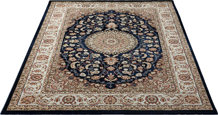 Dubai Medallion Wiltonmatte 80x200 cm - Blå