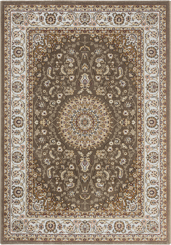 Dubai Medallion Wiltonmatte 240x340 cm - Champange