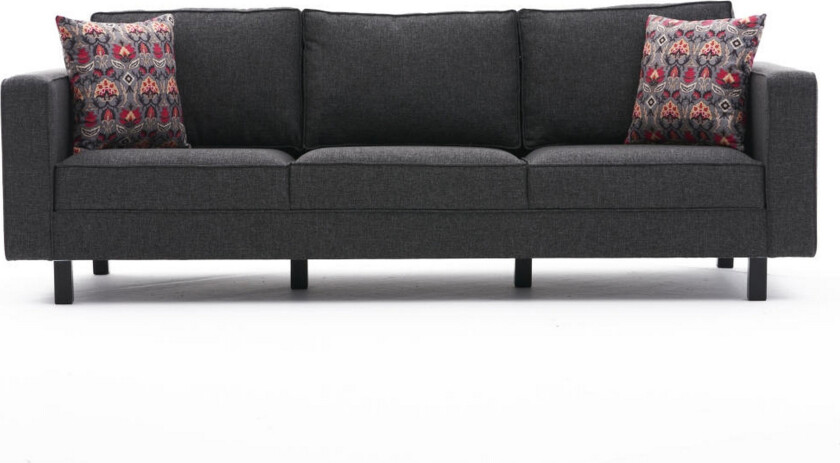 Kaletea Sofa 3-seters - Antrasitt