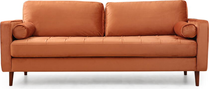 Mirrilnesh Sofa 3-seters - Oransje