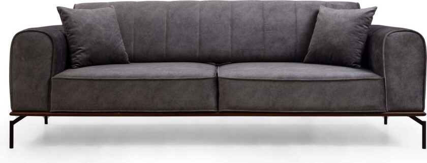 Arakura Sofa 3-seters - Antrasitt