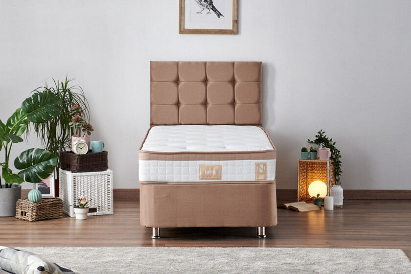 Latrona Kontinentalseng 100x200 cm - Lysebrun