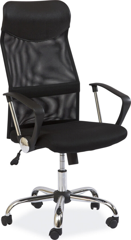 Delavan Kontorstol Justerbar - Svart