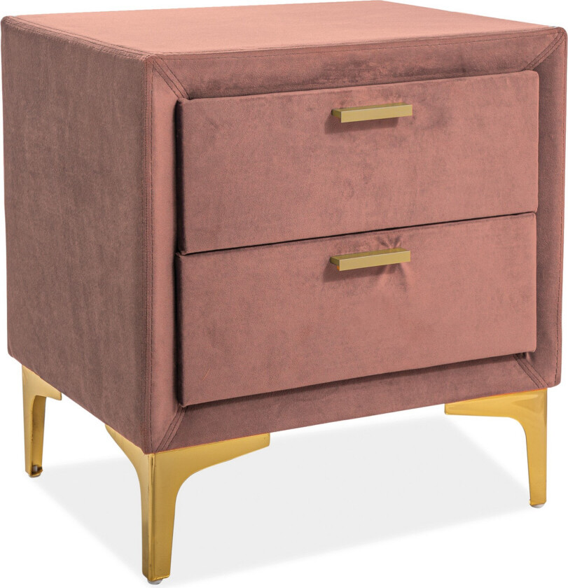 Viraron Nettbord 53 cm - Fløyel/Rosa