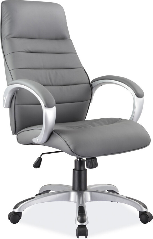 Thornapple Kontorstol Justerbar - Kunstlær/Grå