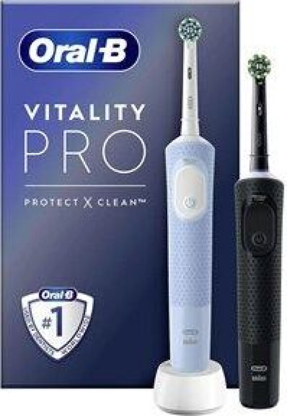 Oral-B Vitality Pro Duo-pack Black/Blue D103