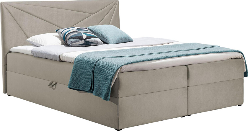 Frusci Kontinentalseng 180x200 + Overmadrass -