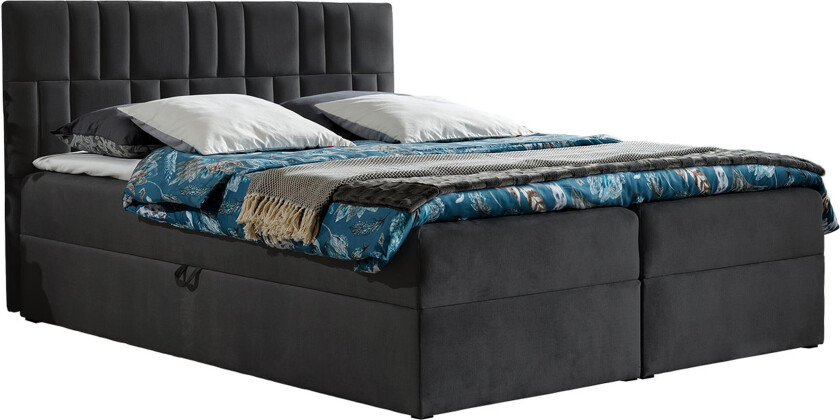 Frusci Kontinentalseng 180x200 + Overmadrass -