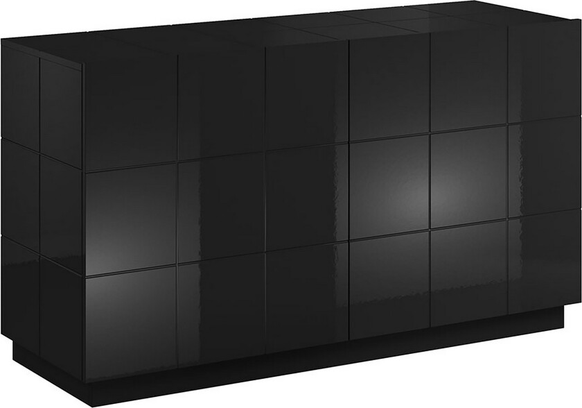 Kommode 138 cm - Svart